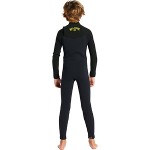 2023 Billabong Junior Revolution 4/3mm Gbs Chest Zip Neopreno ABBW100124 - Surplus